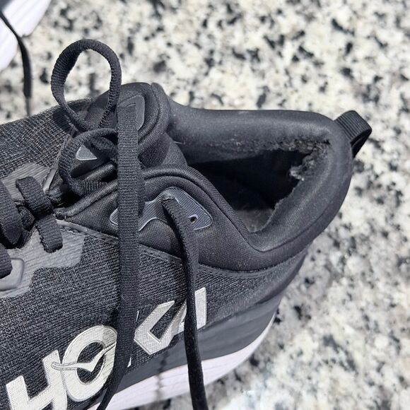 Hoka One One Gaviota 5 Mens 12.5D Running Black White Sneaker Shoes main image 9